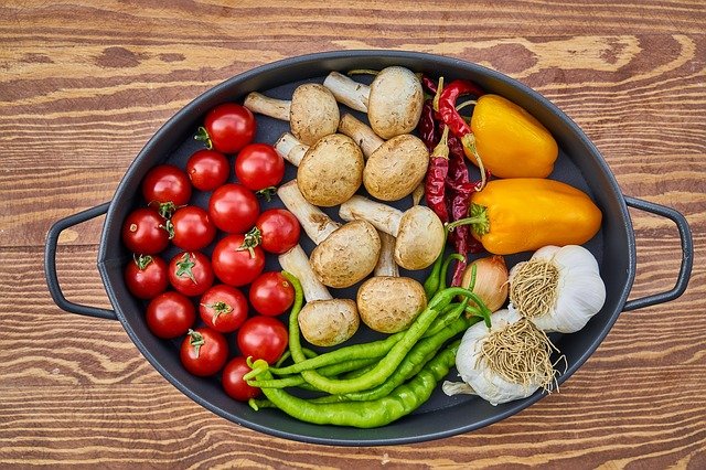 Bowl of fruits and vegatables